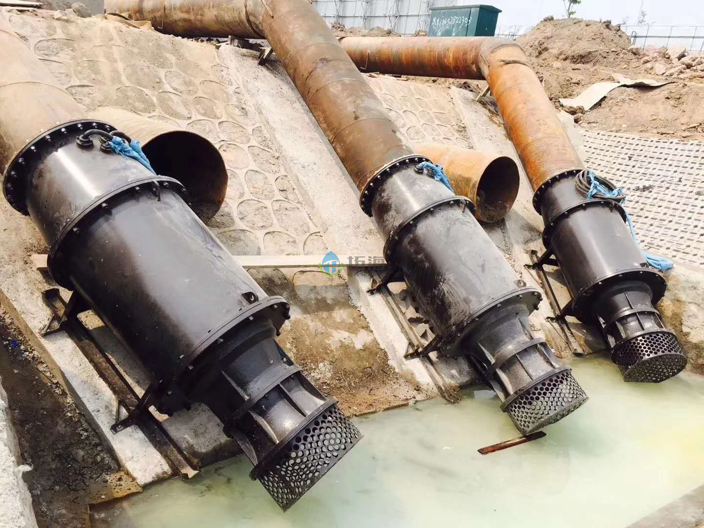 Sled Type Submersible Axial Flow Pump