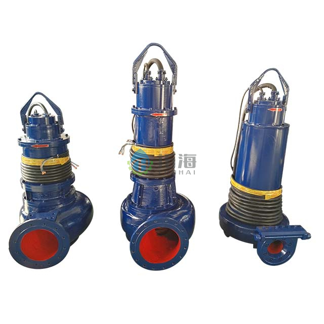 Powerful Motor Submersible Sewage Pump for Municipal System