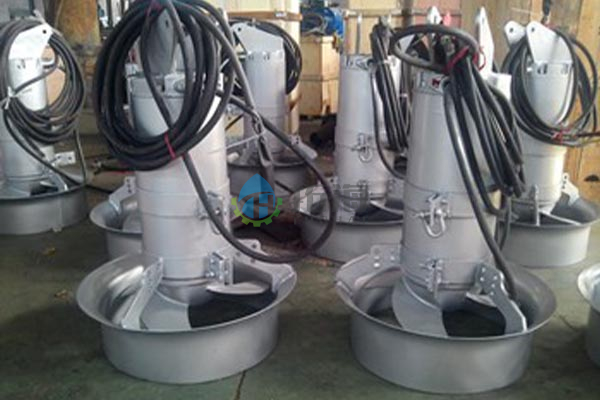 Cast Iron Durable Construction Submersible Mixer for Aquaculture