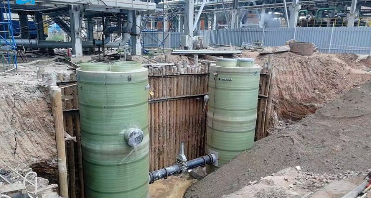 What is a residential sewage lift station