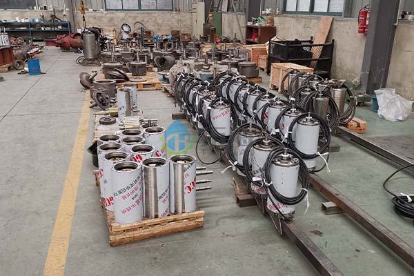 Cast Iron Adjustable Speed Submersible Mixer for Chemical Processing