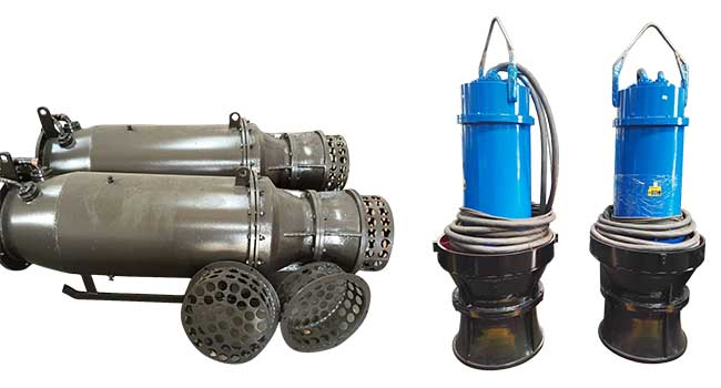 Energy-saving Durable Construction Submersible Axial Flow Pump for Water Transfer