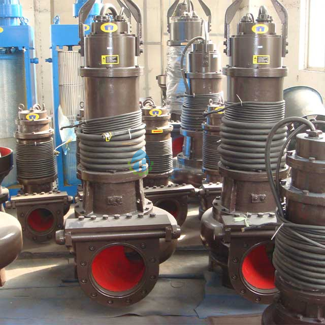  Energy-saving Variable Speed Control Submersible Sewage Pump for Dewatering