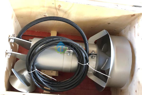 High Flow Rate Low Maintenance Submersible Mixer for Aeration