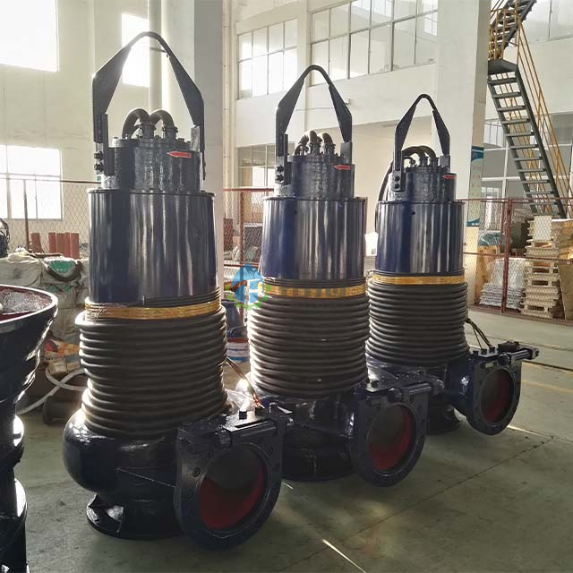 Powerful Motor Submersible Sewage Pump for Municipal System