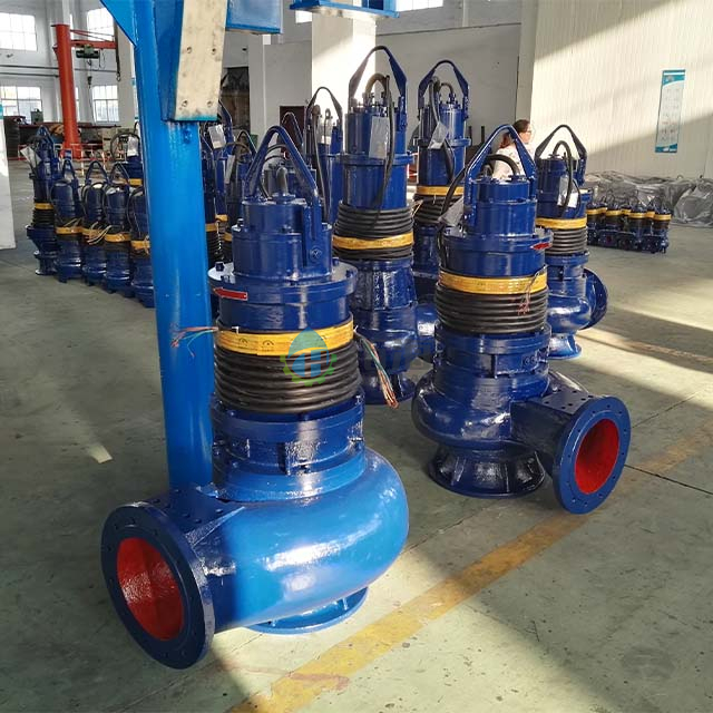  Cast Iron Reliable Performance Submersible Sewage Pump for Wastewater Treatment