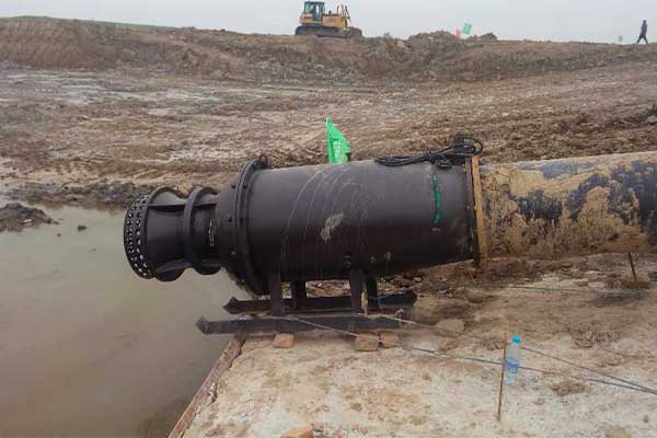 Automatic Level Control Submersible Operation Submersible Axial Flow Pump for Canal