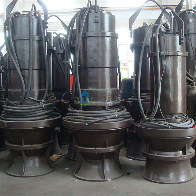 Stainless Steel Corrosion Resistance Submersible Axial Flow Pump for Irrigation