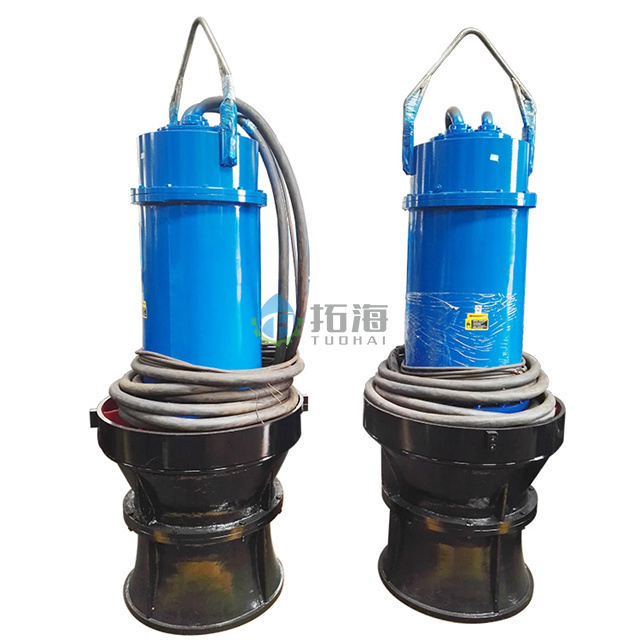 Stainless Steel Low Power Consumption Submersible Axial Flow Pump for Aquaculture