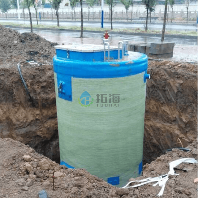 FRP Sewage Pumping Station