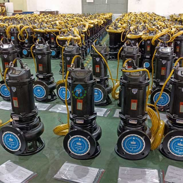  Cast Iron Variable Speed Control Submersible Sewage Pump for Sewage Station