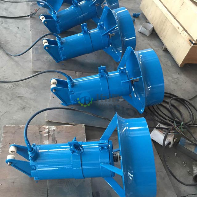 Cast Iron Noise Reduction Submersible Mixer for Effluent Mixing