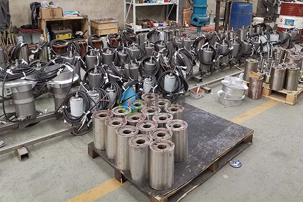 Cast Iron Noise Reduction Submersible Mixer for Industrial Mixing
