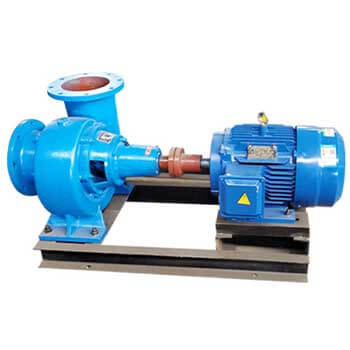 pump station with submersible axial flow pump-1