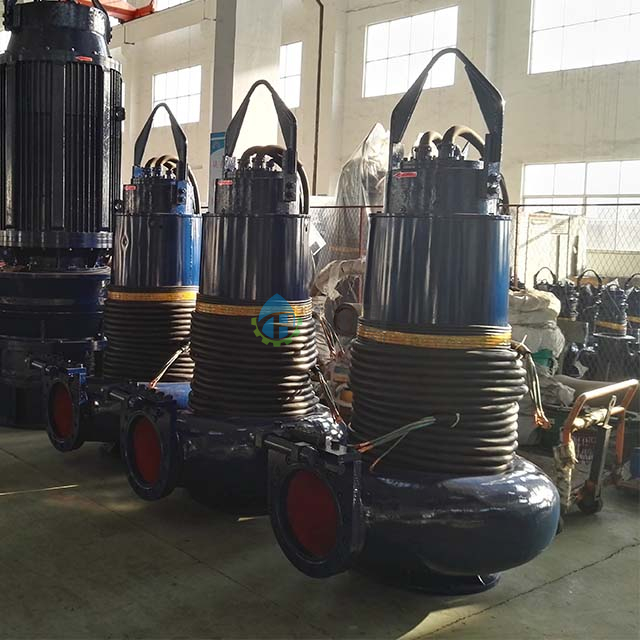  Cast Iron Reliable Performance Submersible Sewage Pump for Wastewater Treatment