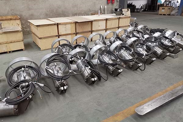 Stainless Steel Self-cleaning Impellers Submersible Mixer for Fish Farming