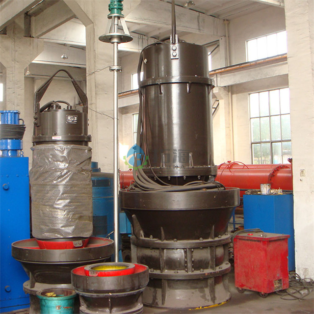 Cast Iron Variable Pitch Impeller Submersible Axial Flow Pump for River