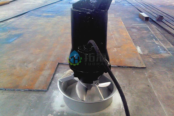 Cast Iron Durable Construction Submersible Mixer for Aquaculture
