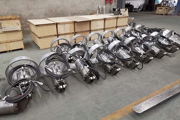 Cast Iron Self-cleaning Impellers Submersible Mixer for Industrial Mixing