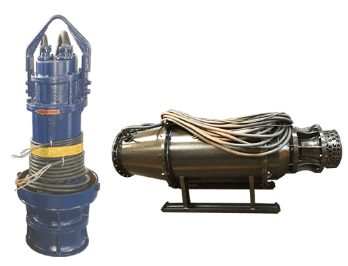 Durable Construction Adjustable Speed Submersible Axial Flow Pump for Aquaculture